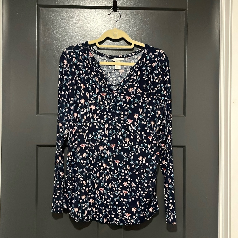 H&M Mama Floral Maternity Top